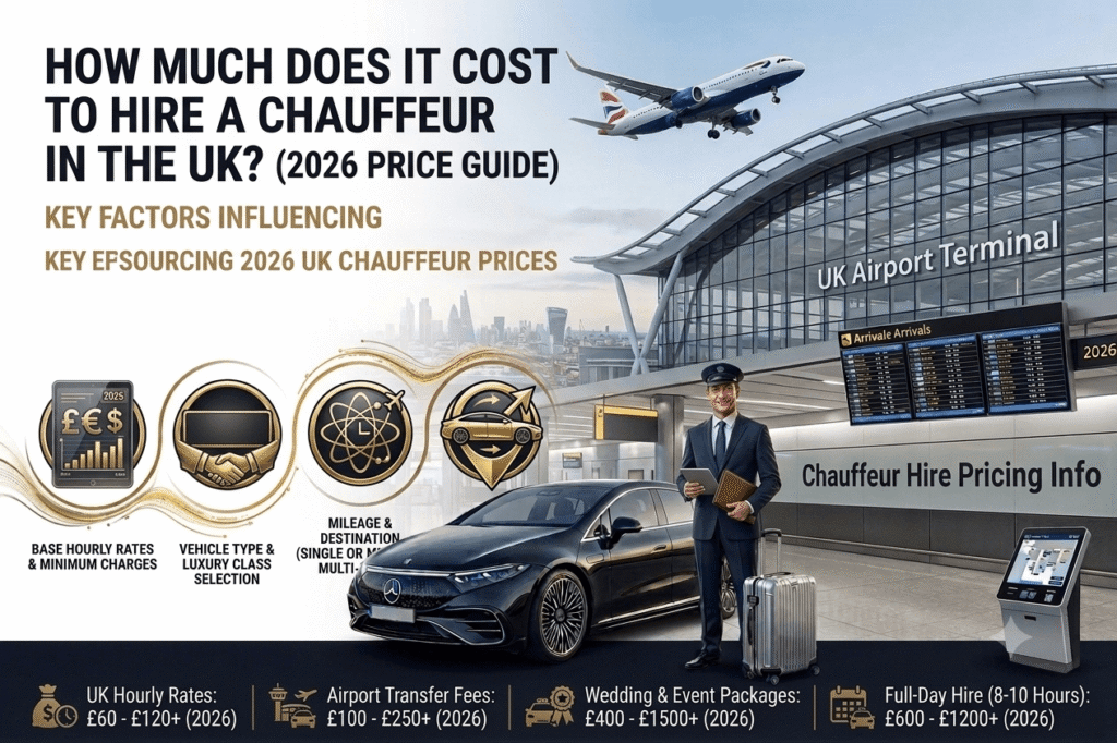 How much does a chauffeur cost in the UK in 2026?