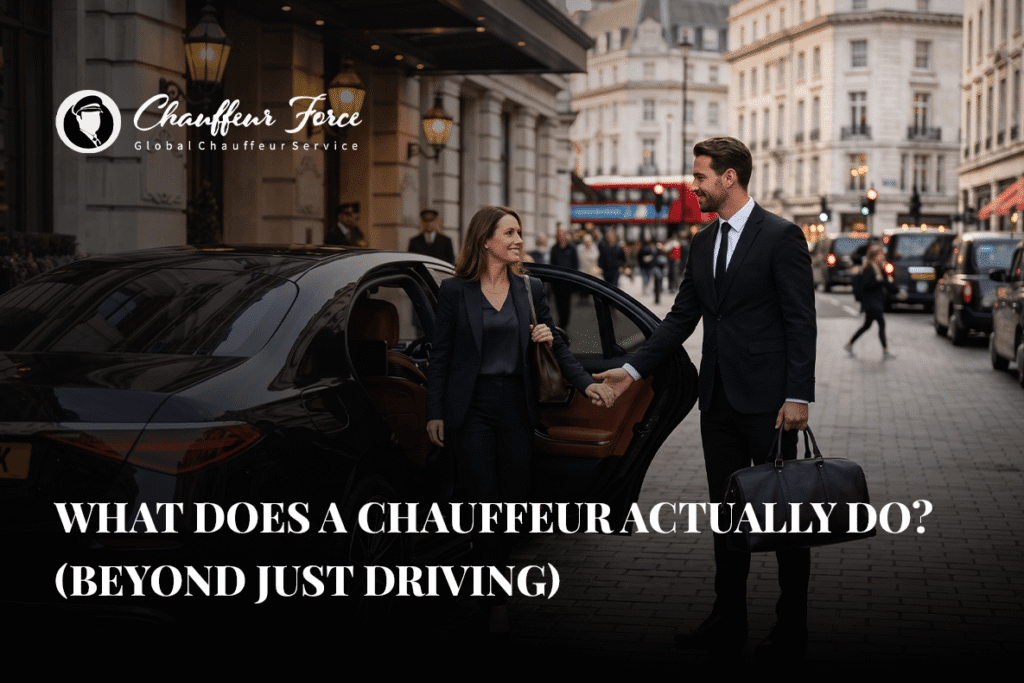 What Does a Chauffeur Actually Do (Beyond Just Driving)