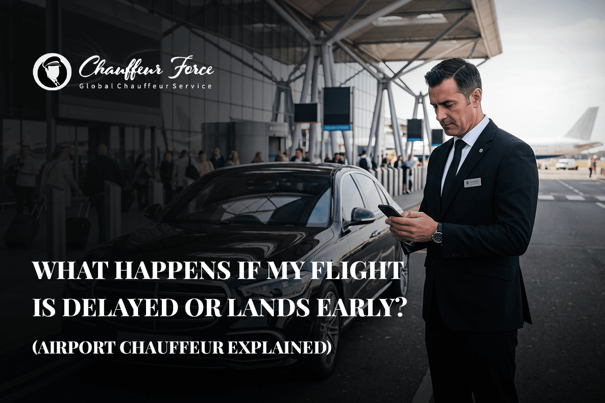 What Happens If My Flight Is Delayed or Lands Early (Airport Chauffeur Explained)