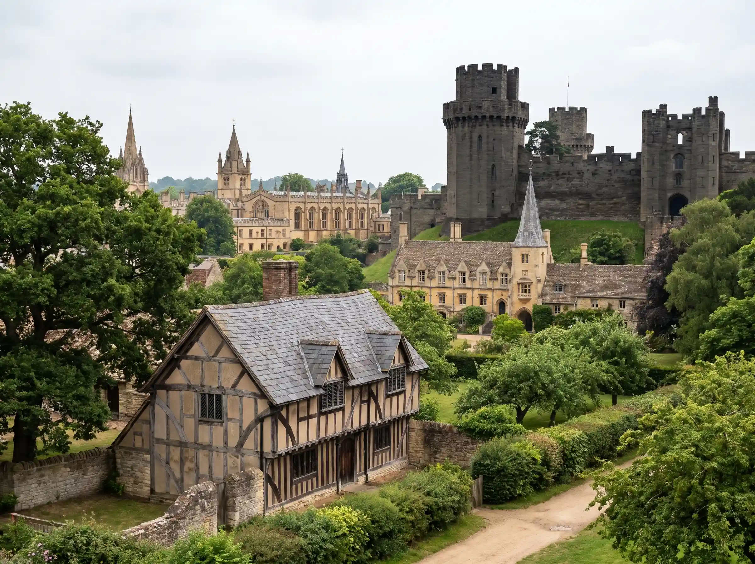 Stratford-upon-Avon & Warwick Castle